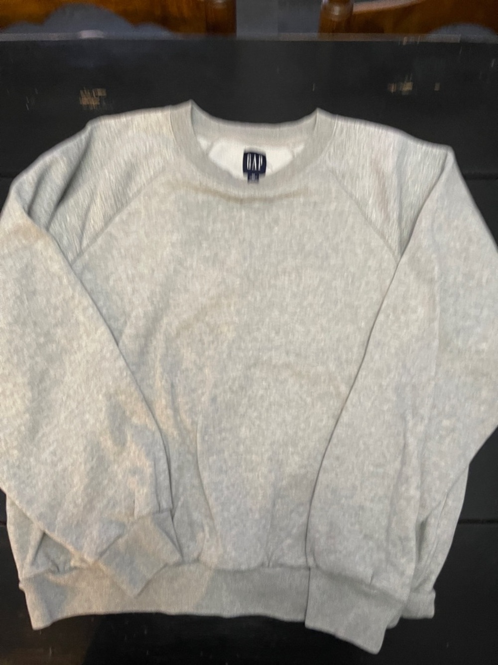 GAP Men's Crewneck Sweater - Heather Light Gray